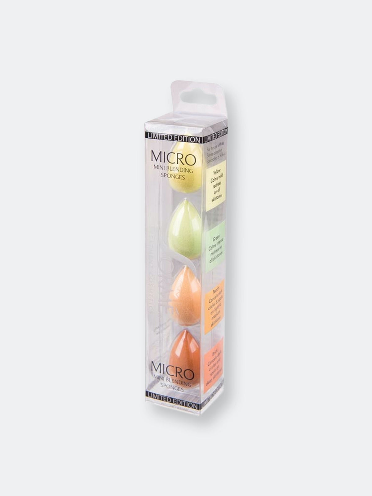 Mini Makeup Sponges Set - Multi-Use Latex-Free Blenders for Face & Eyes