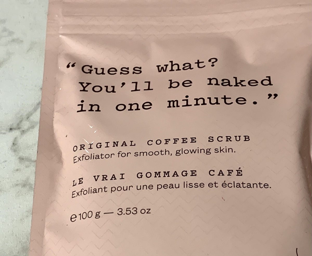 2X Frank Body Original Coffee Scrub, 3.53 oz each, sealed (#YE4)