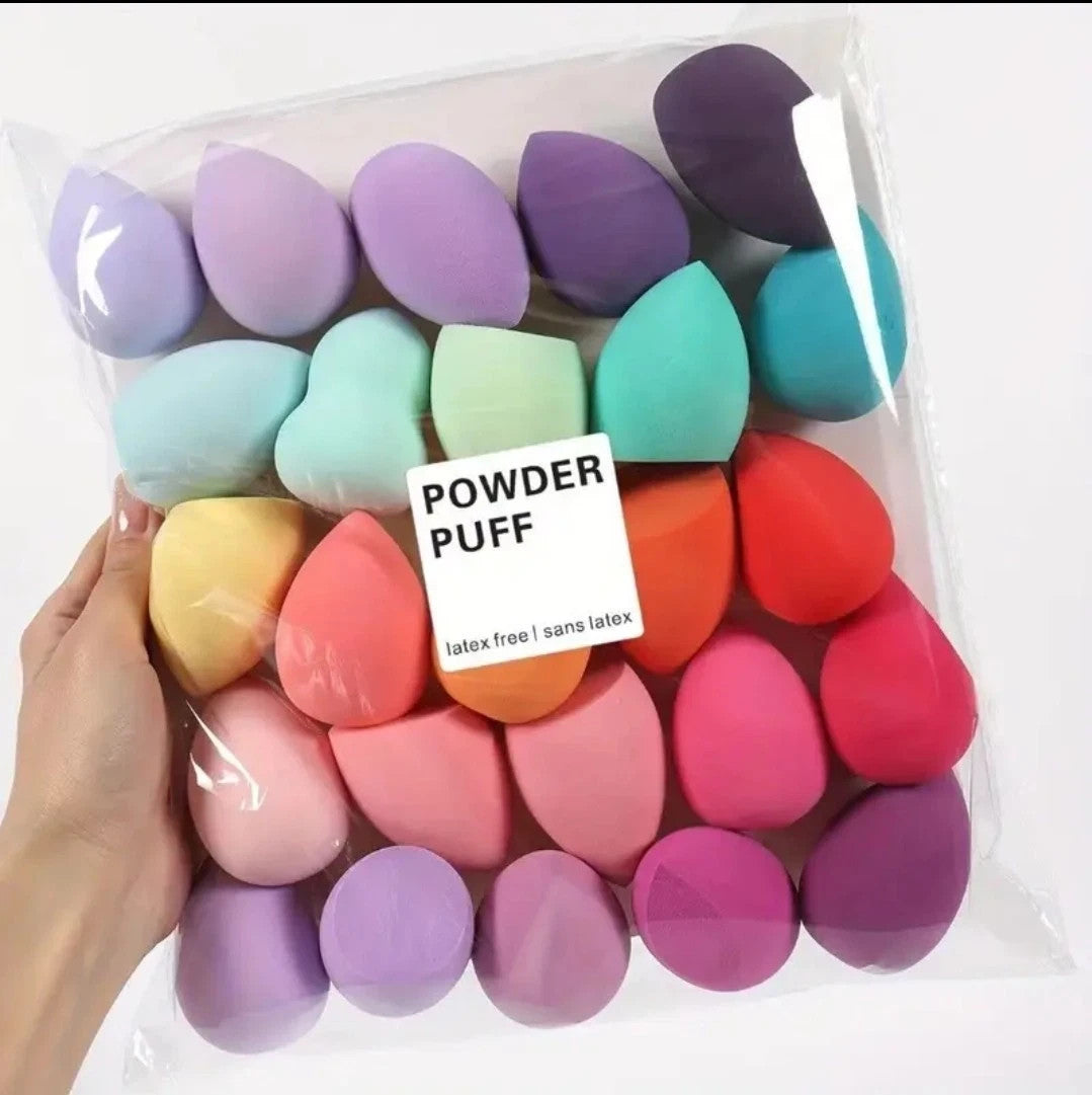 20PCS Multi-Colored Makeup Blender Sponges for Liquid, Cream & Powder Foundation