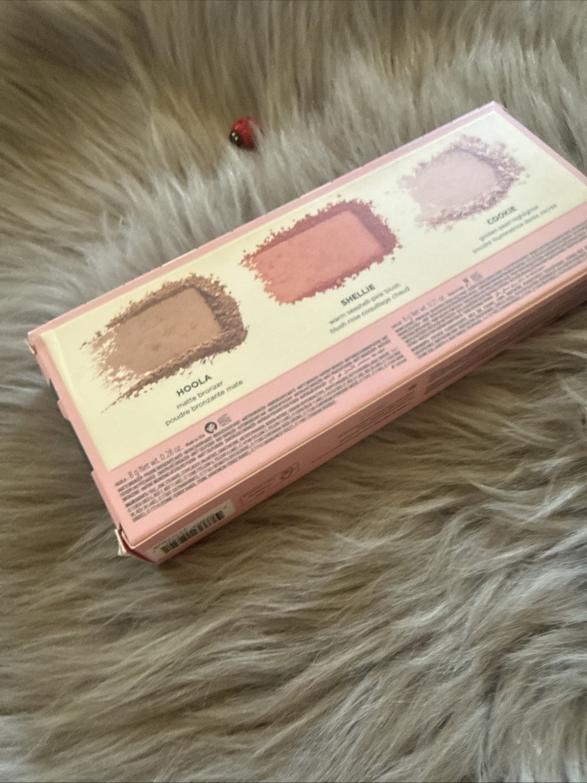 Benefit Cheery Cheeks Face Makeup Palette Blush Bronzer Highlighter Full-Size