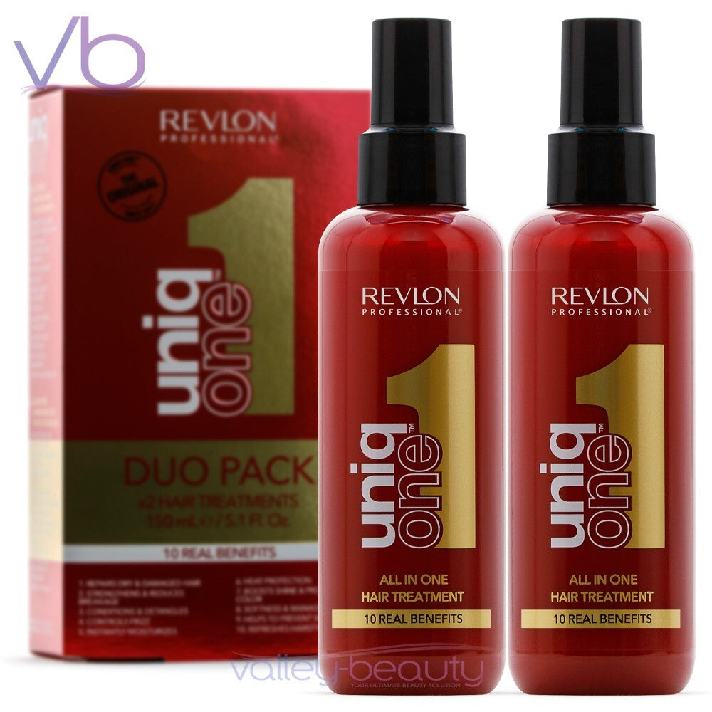 Revlon UniqOne Original Hair Treatment Duo Pack - 2x 150ml