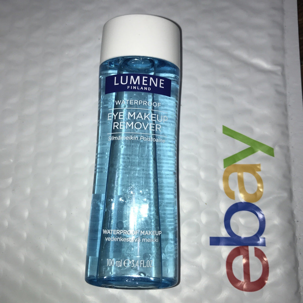 Waterproof Eye Makeup Remover with Linseed Extract - Fragrance Free
