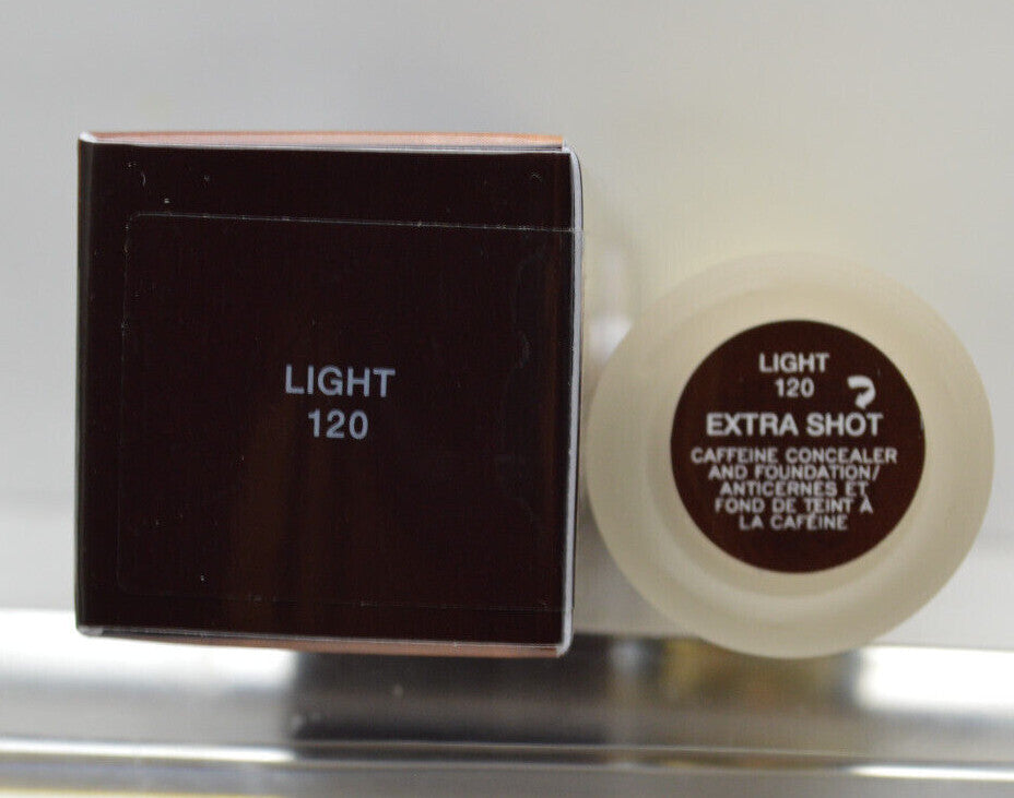Caffeine-Infused Concealer & Foundation - All Shades, 16ml - Full Coverage