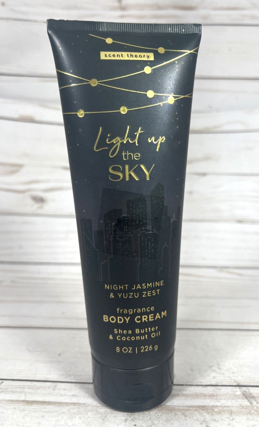 Scent Theory Light Up The Sky Night Jasmine & Yuzu Body Cream 8oz