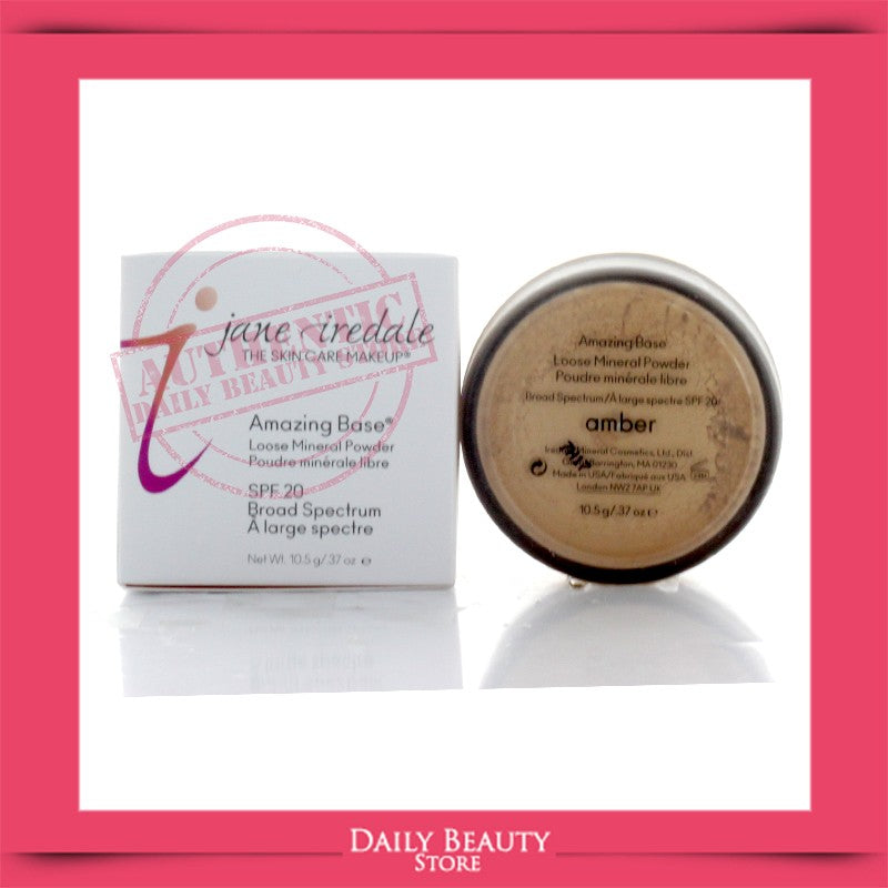 Loose Mineral Foundation Powder Amber 10.5g Vegan & Cruelty-Free