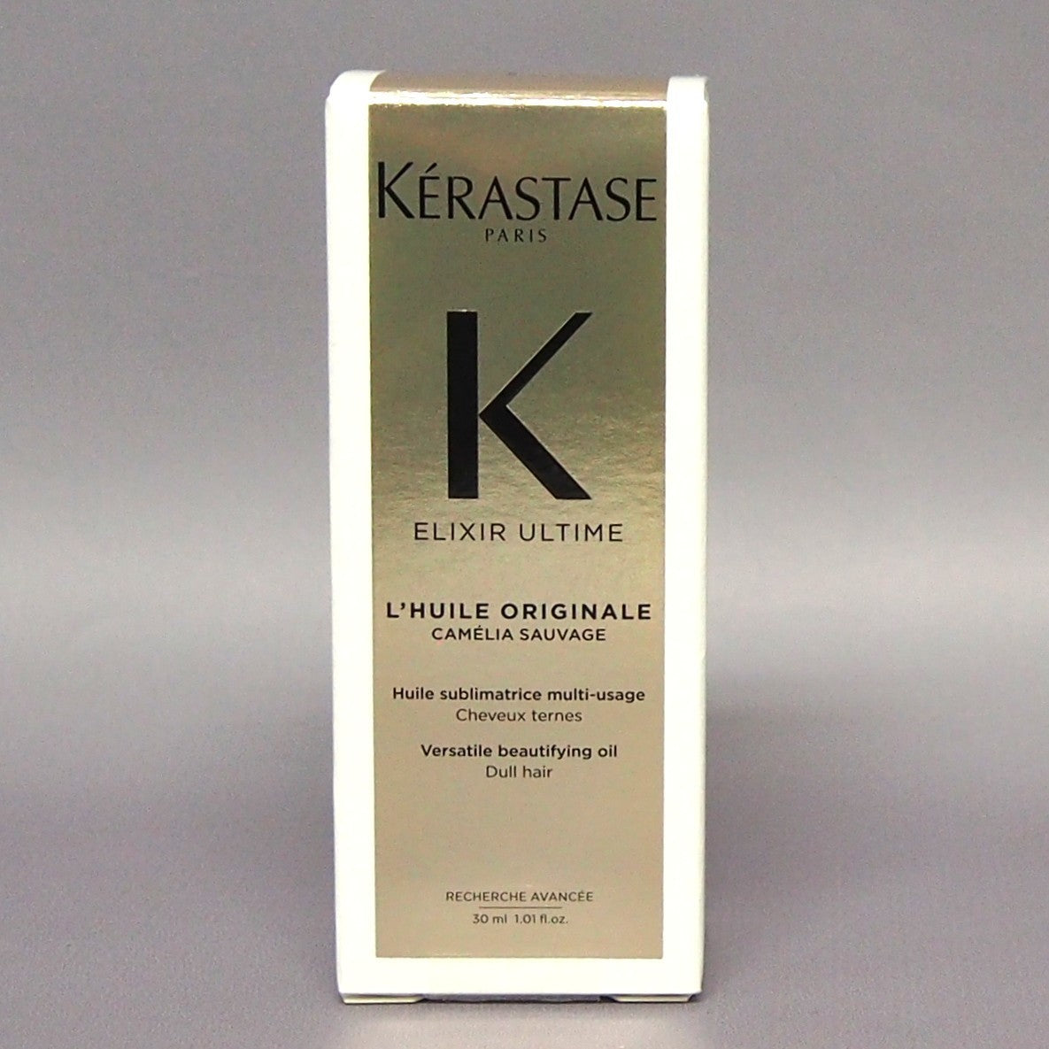 Kerastase Elixir Ultime L'Huile Original Hair Oil 30ml Travel Size - Shine & Frizz Control