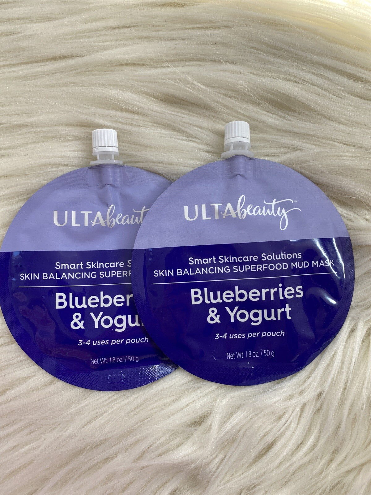 Mud Mask Superfood Skin Balancing Blueberry Yogurt 2-Pack