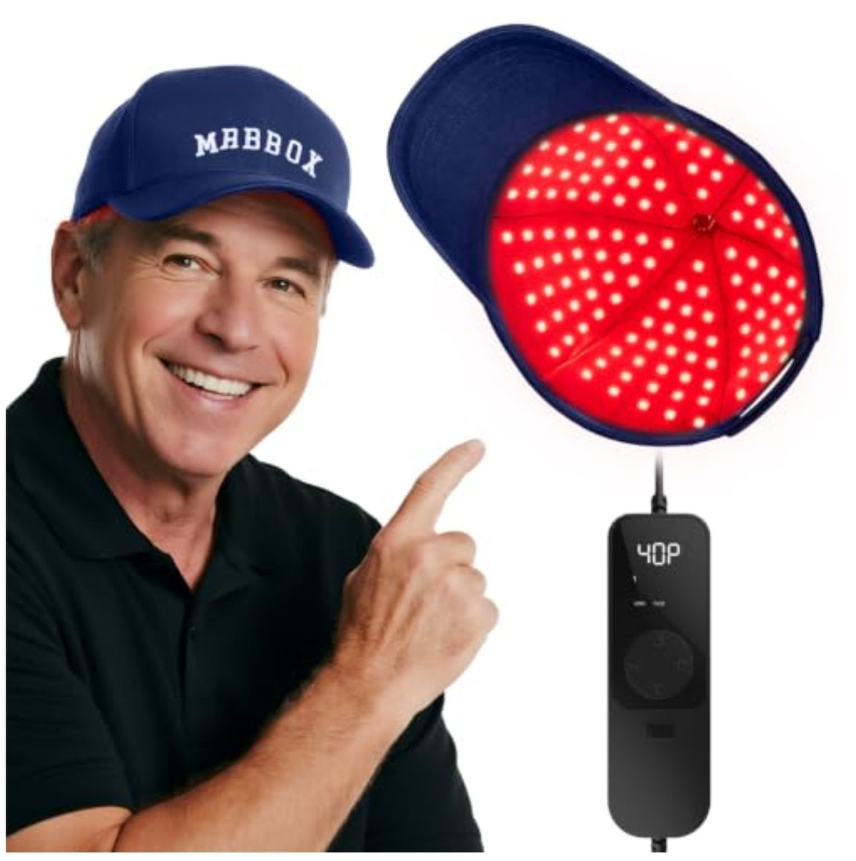 Red Light Therapy Hair Growth Cap 528 LED Full Scalp Coverage 660nm
