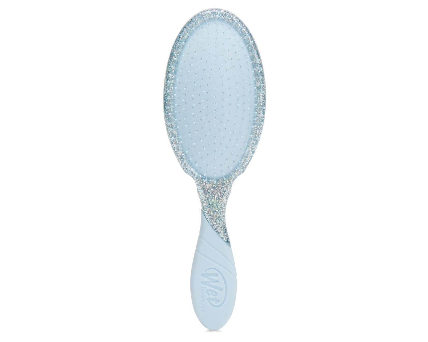 Wet Brush Detangler Brush with Easy Grip Handle - Birthday Celebration Frost