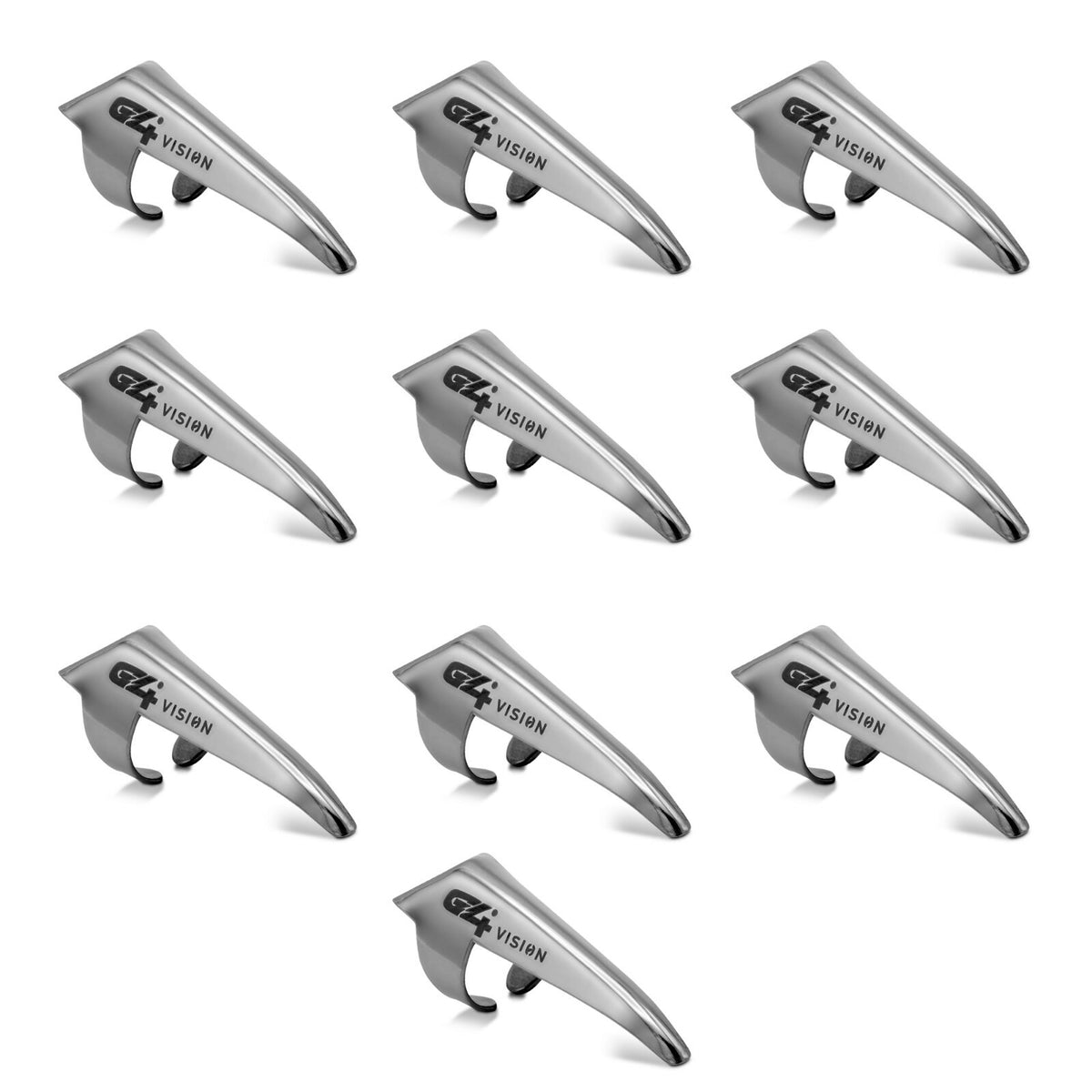 Hair Parting Selecting Tools Metal Finger Rings Styling Braiding