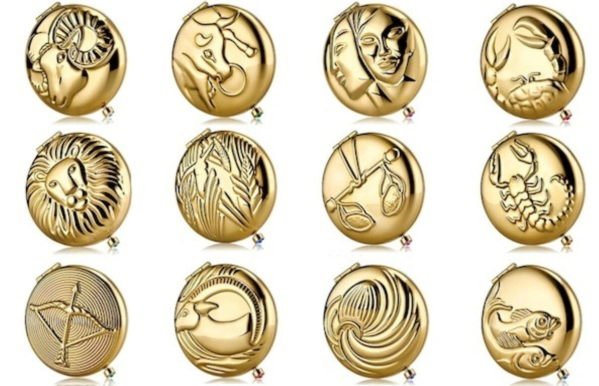 Estée Lauder Zodiac Sign Compact Pressed Powder - All Signs, 0.1 Oz