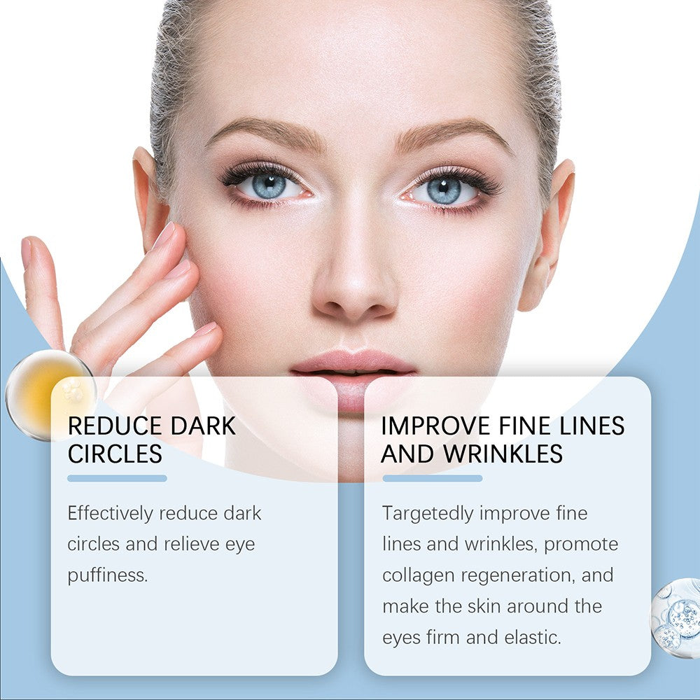 3-Pack Firming Eye Serum for Dark Circles Under-Eye Bags Wrinkles
