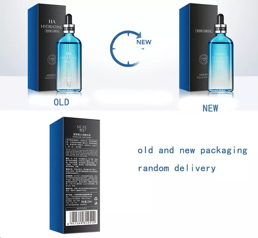 Hydrating & Firming Face Serum with Caviar, Snail & Hyaluronic Acid - 100ml