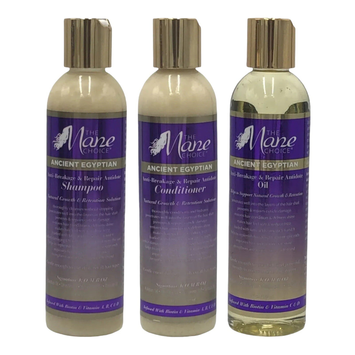 Mane Choice 3 Pc Ancient Egyptian Anti-Breakage Repair Shampoo