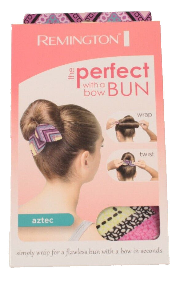 Remington The PERFECT BUN With a Bow Hair Styling Accessory New In Box