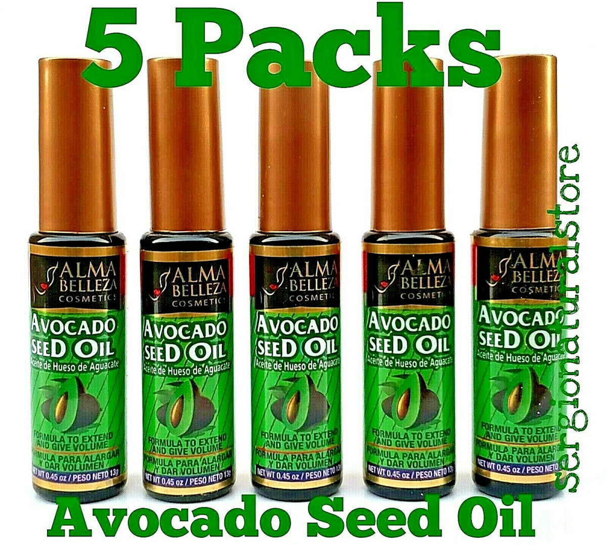 Eyelash Mascara with Avocado Seed Oil - Black Volumizing Lash Extension