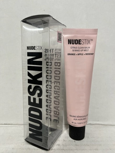 NUDESTIX NUDESKIN Citrus Clean Balm & Make-Up Melt 2.03 fl oz - New
