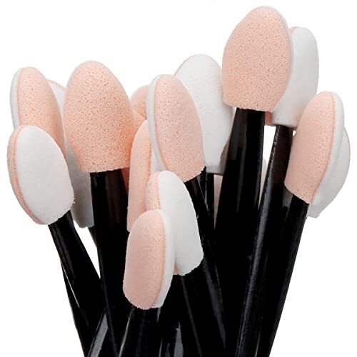 Disposable Dual Sided Eyeshadow Sponge Brushes - 30PCS Makeup Applicators