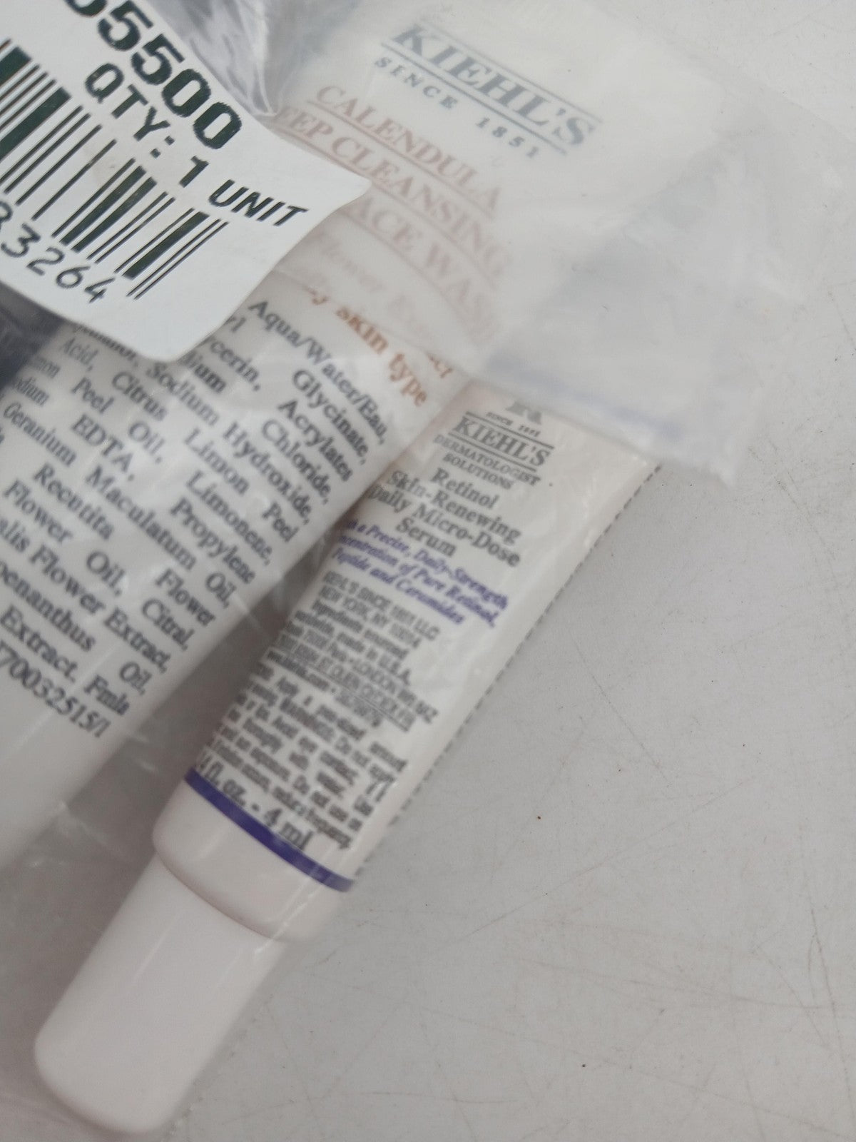 Facial Cleansing & Anti-Aging Serum Set - Sample Size