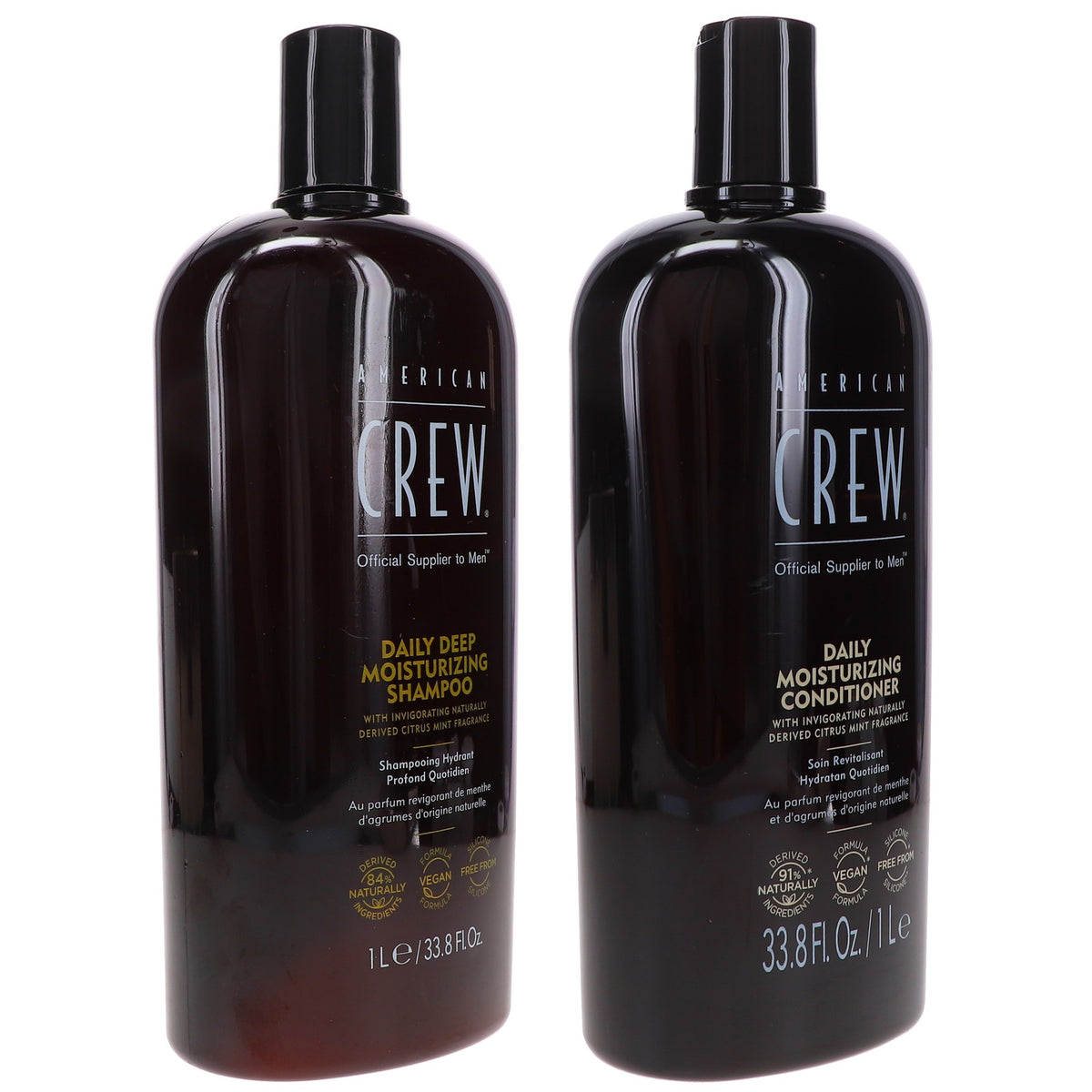 American Crew Deep Moisturizing Shampoo & Conditioner Set 33.8 oz Each