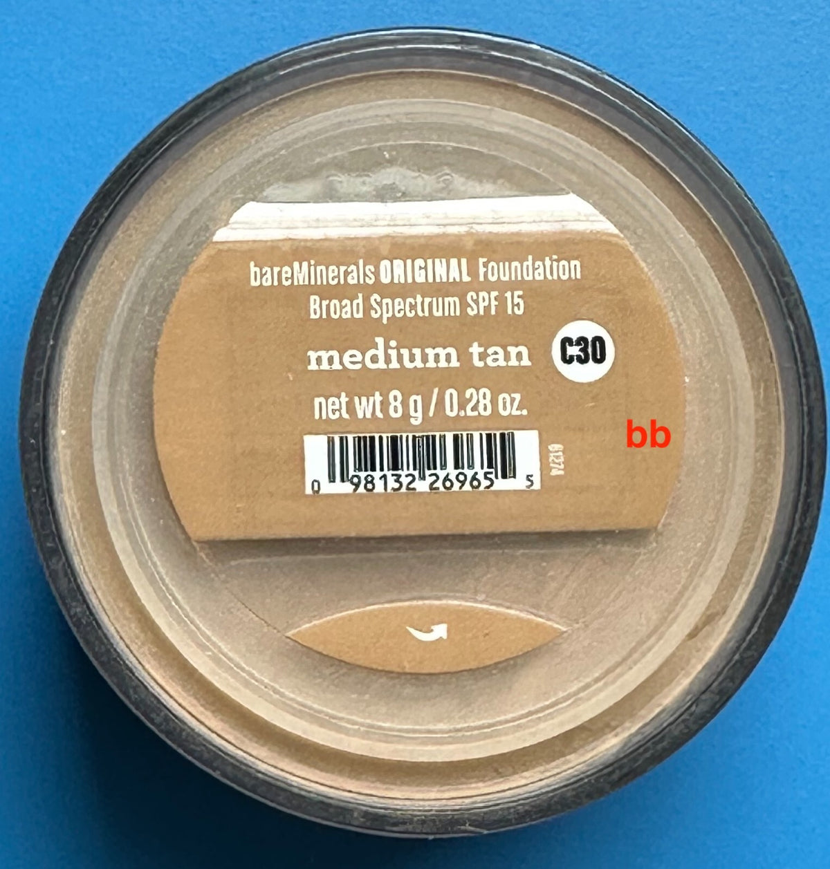 Loose Powder Foundation SPF 15 Medium Tan C30 - BareMinerals Original