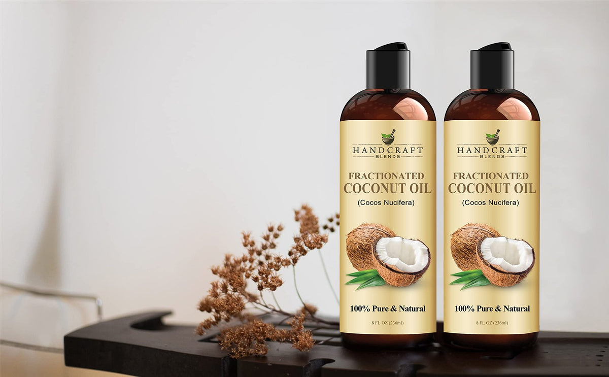 Fractionated Coconut Oil - 8 Fl Oz Pure Body & Skin Oil