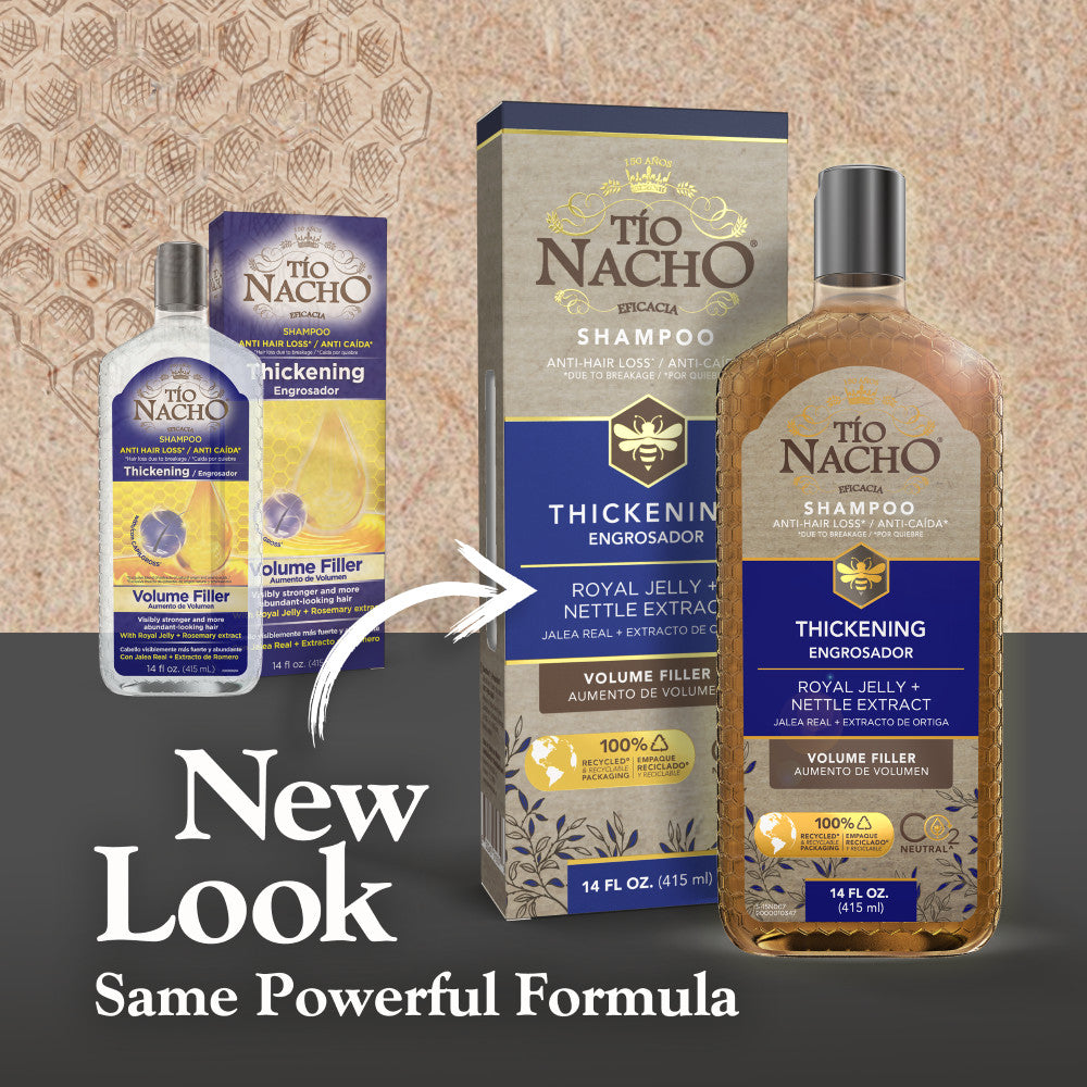 Tío Nacho Anti Hair Loss Thickening Shampoo 14 Fl Oz