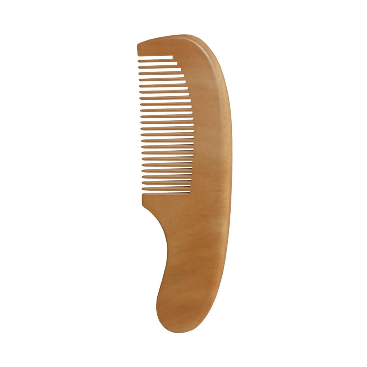 Men's Wooden Beard & Mustache Comb Set - Anti-Static Pocket Travel 2 Pack