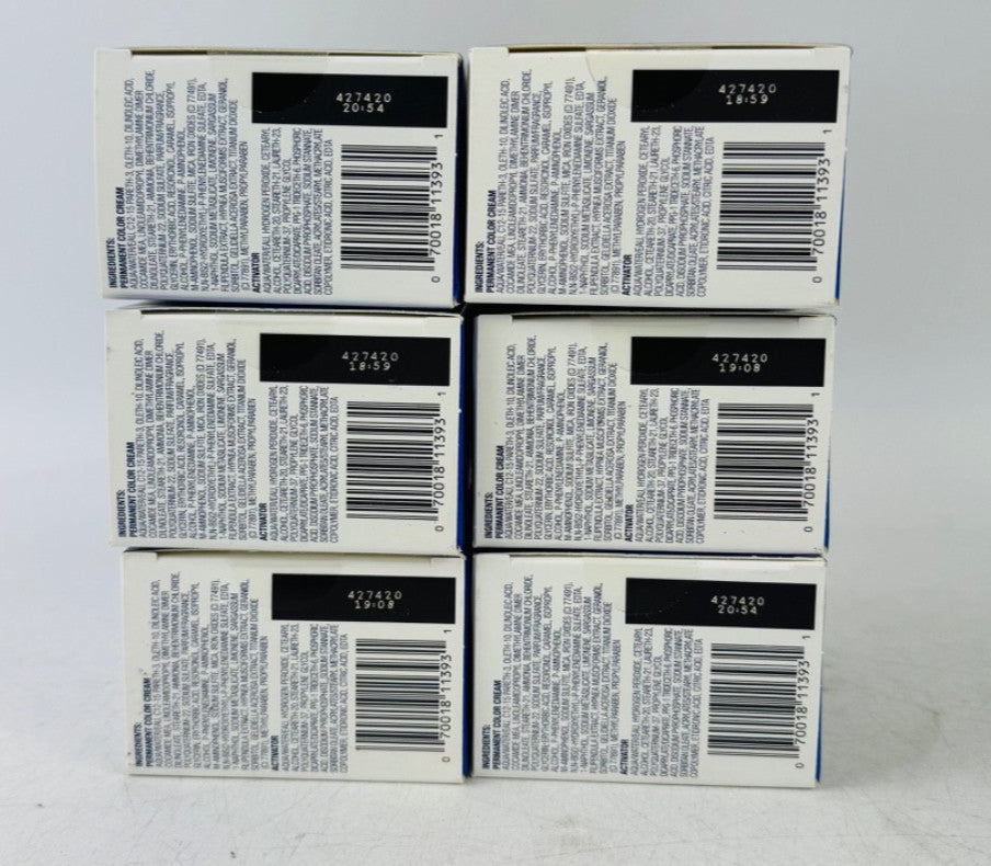 Root Touch-Up Permanent Hair Color #6 Light Brown - 6 Pack