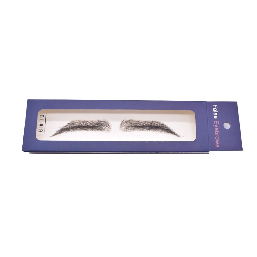 Human Hair Eyebrow for Men - Handmade Natural-Look Lace False Brow