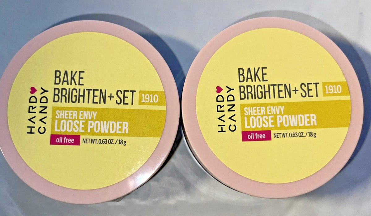 2-Pack Banana Finishing Powder - Brighten & Set Makeup, Baking Powder