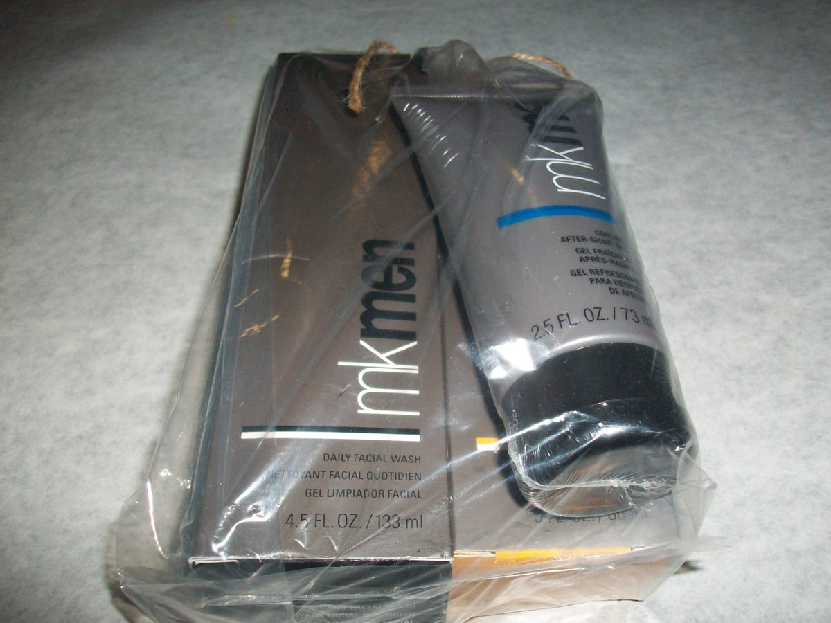 Men's Facial Skincare Set - Facial Wash, Hydrator & After Shave Gel