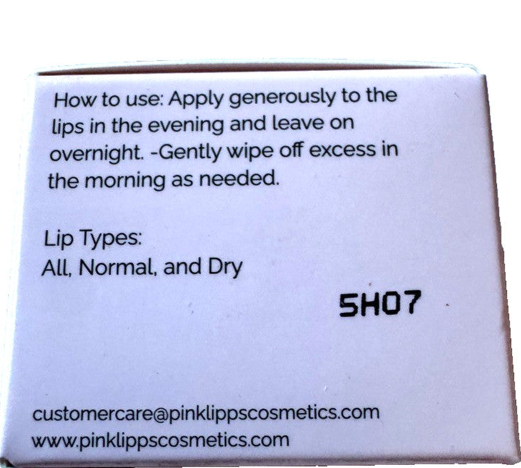 Pinklipps Cherry Lip Sleeping Mask - Moisturizing Lip Treatment, 15G (2 Pack)