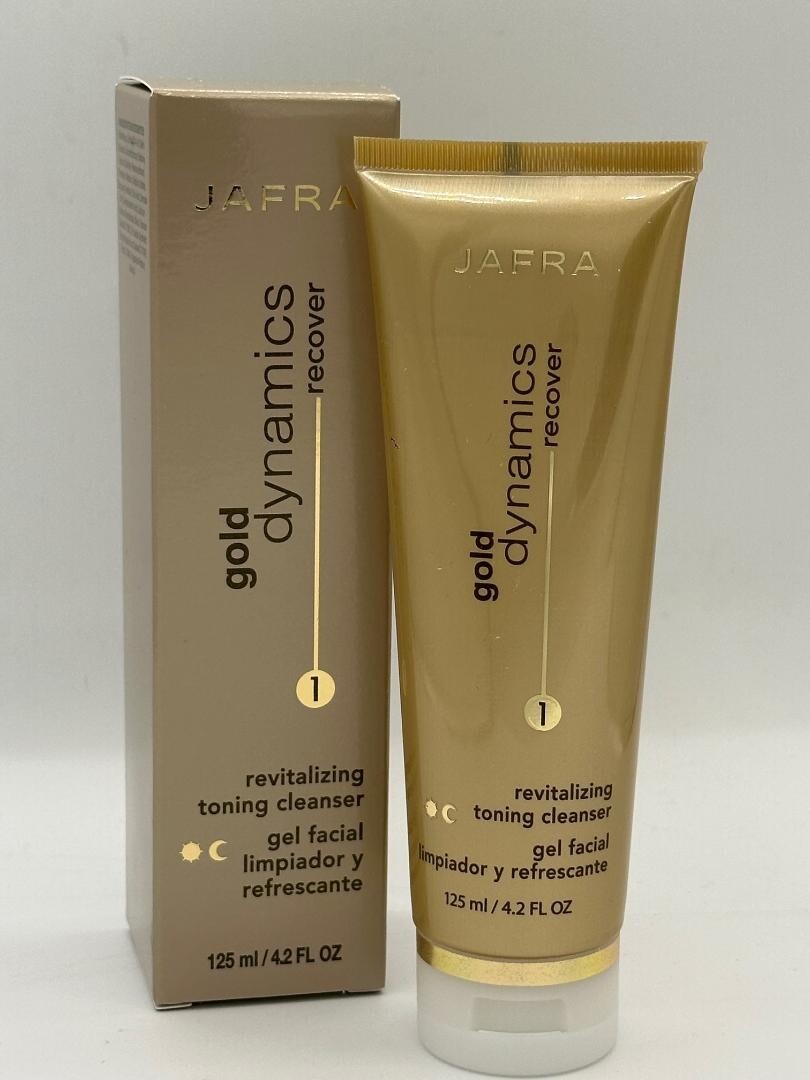 Jafra Gold Dynamics Revitalizing Facial Cleanser 4.2 oz - Toning, Purifying Skin
