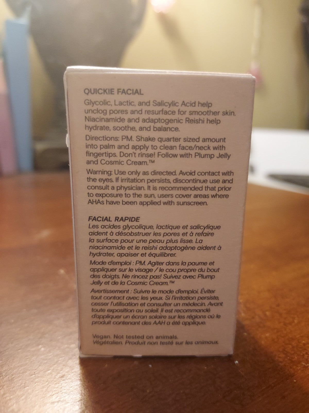 Moon Juice Acid Potion Liquid Exfoliator Quickie Facial 1 fl oz New