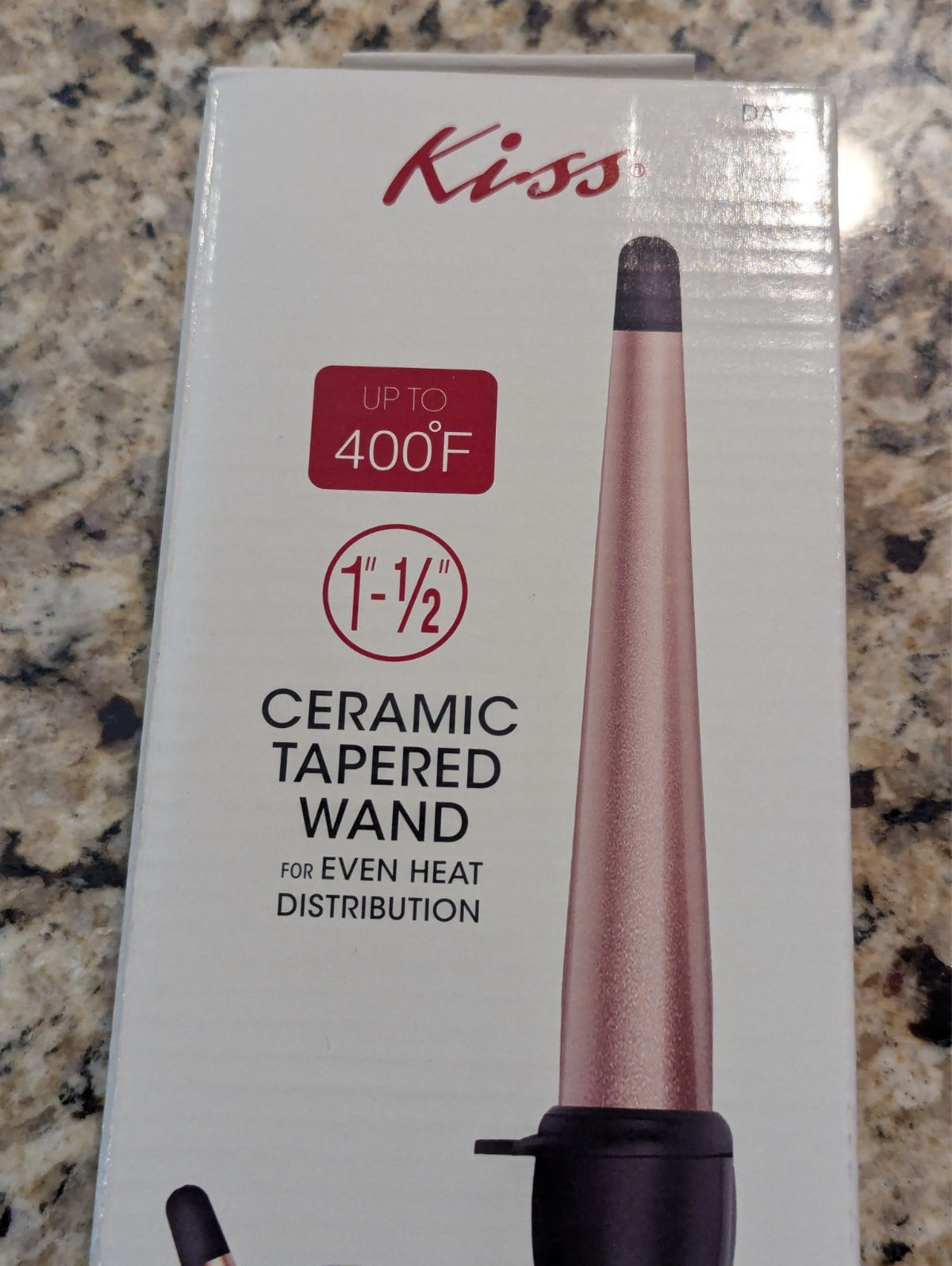 Ceramic Tapered Curling Wand 1-1.5 Inch Hair Curling Iron