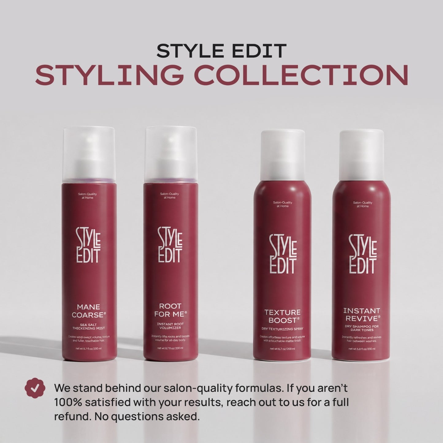 Sea Salt Texturizing Hair Spray for Volume & Waves - Thicken & Define