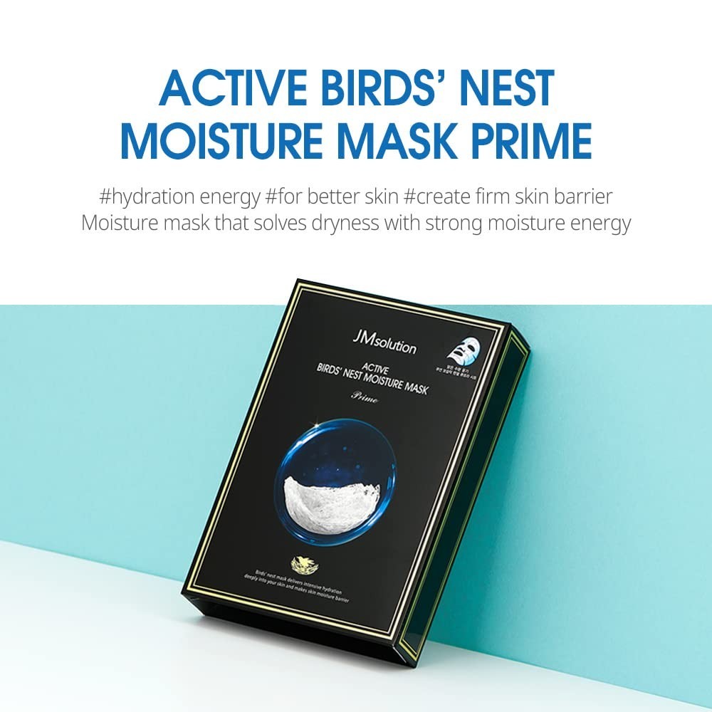 Bird's Nest Moisture Mask Sheet - 30 Pack (3 Boxes)