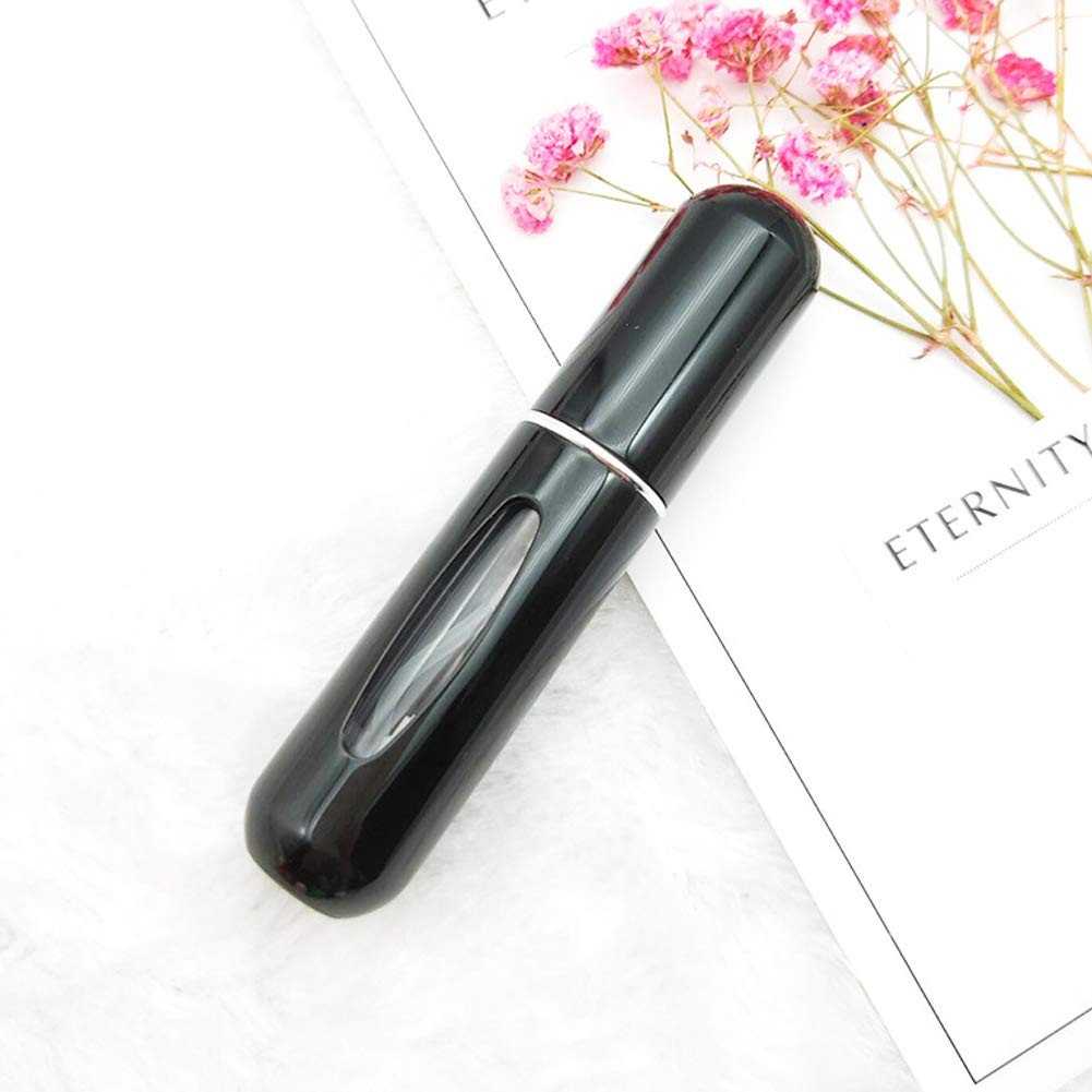 Refillable Perfume Atomizer Bottles Set - 5 Pack Travel Scent Sprayers