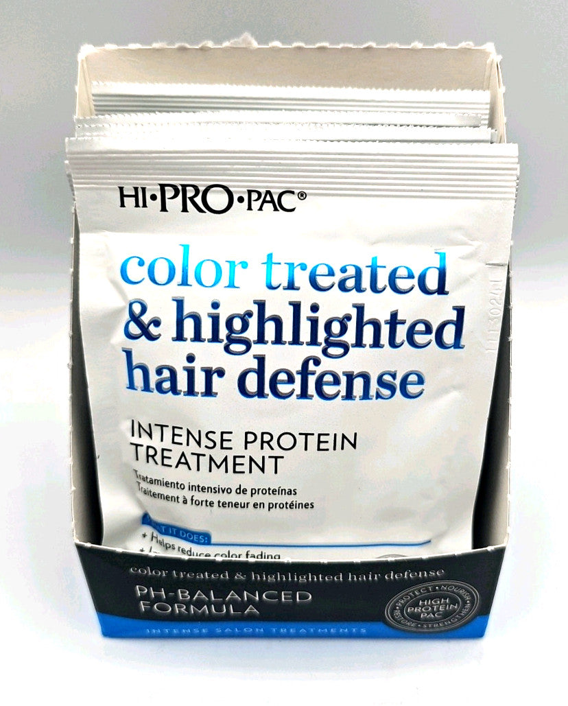 Hair Repair Treatment Packets for Damaged & Color-Treated Hair - 8 Pack 1.75oz