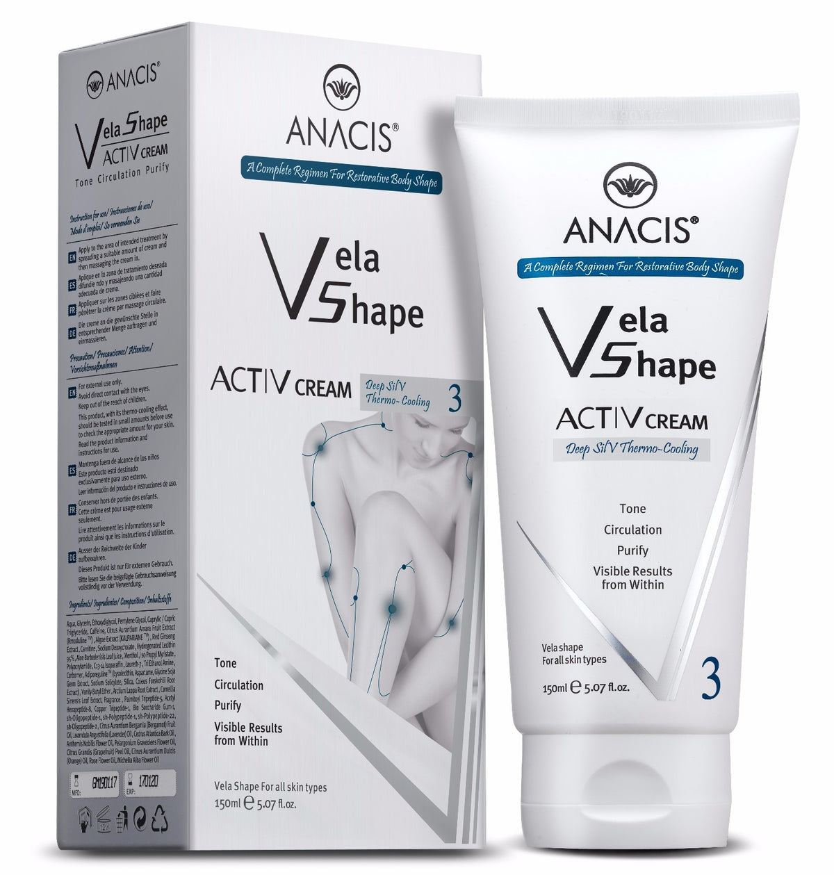 Cellulite Control Cream Body Contour Active Firming Tightening