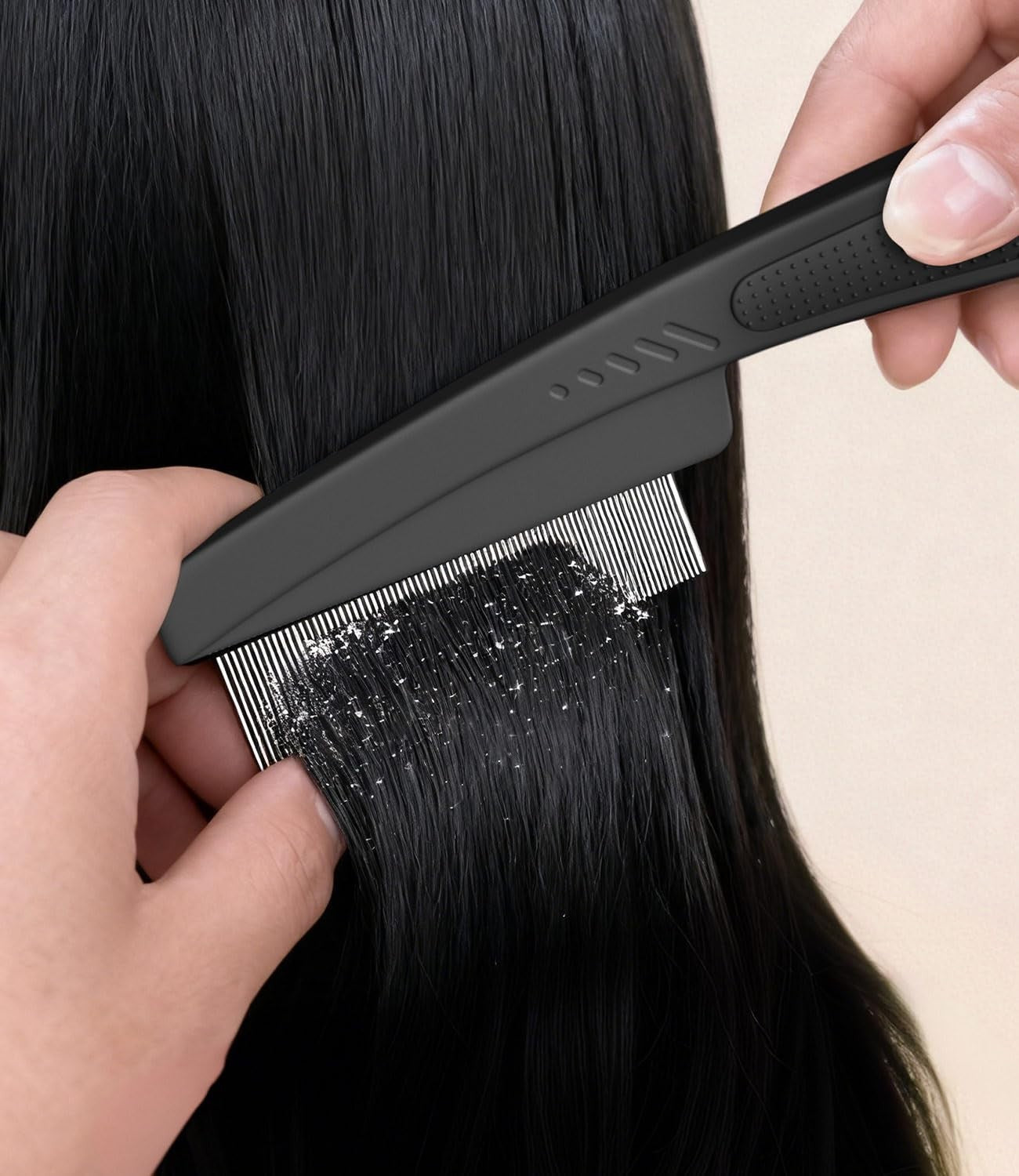Travel-Size Scalp Detox Comb Set for Dandruff & Hair Care