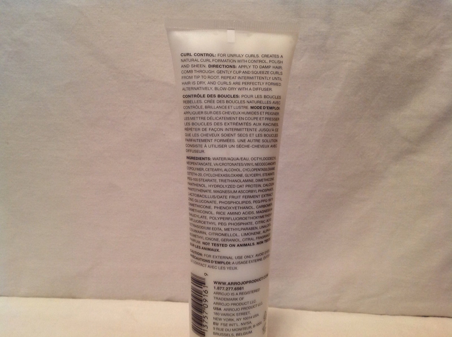 Curl Control Cream for Frizz & Definition - 5.1 oz
