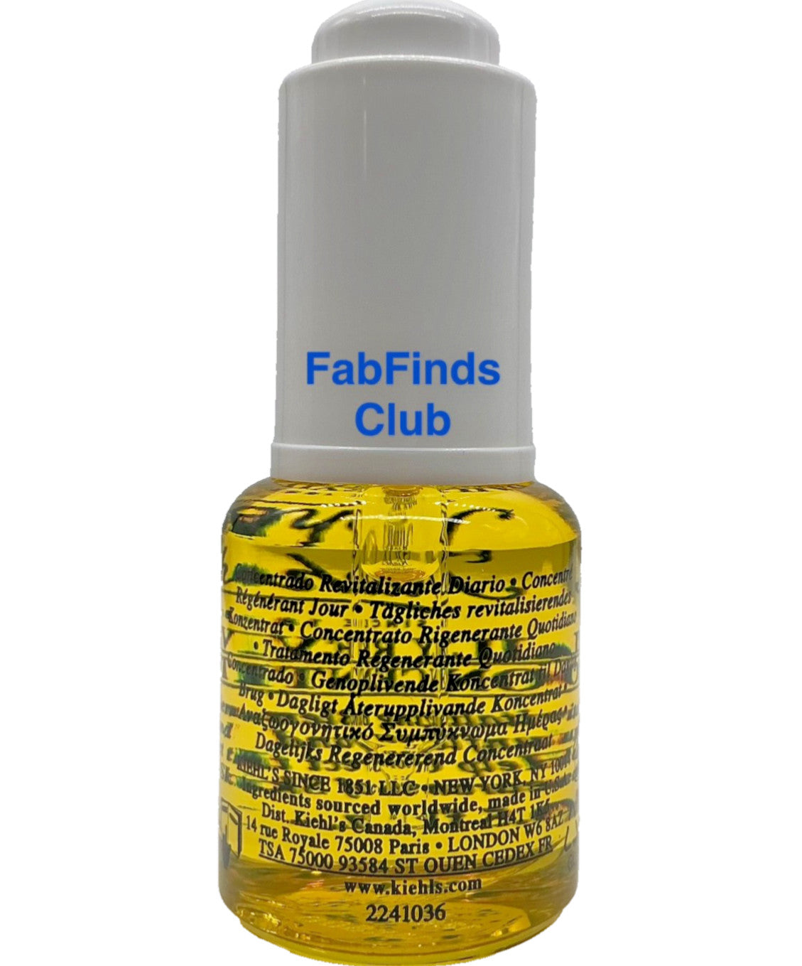 Kiehl’s Daily Reviving Concentrate Oil - Travel Size Skin Care, 0.5oz