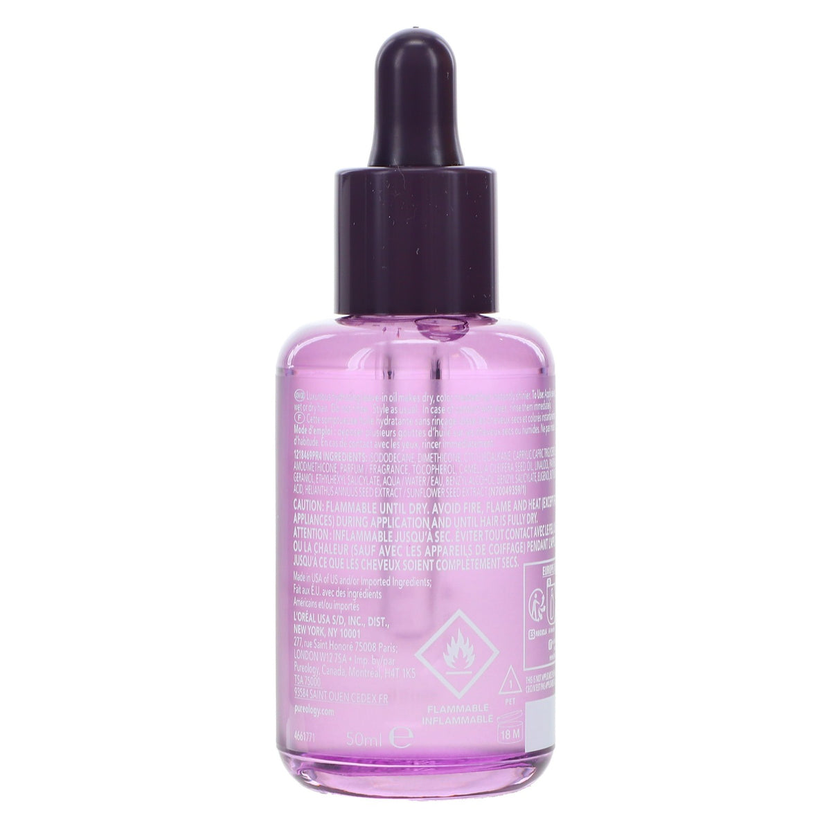 Hydrate Glow Hair Oil - Nourishing Shine & Moisture for Dry Hair 1.7 oz
