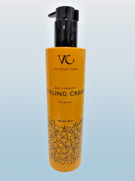 Anti-Gravity Curl Styling Cream for All Curl Types - 10 oz Pack of 2