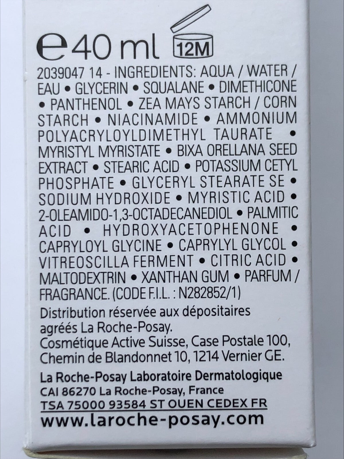 Effaclar H Ultra Soothing Hydrating Care for Acne-Prone Skin 40ml