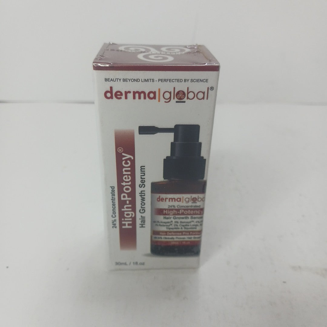 Derma Global High Potency Hair Growth Serum Pro Formula 1 Fl Oz NIB