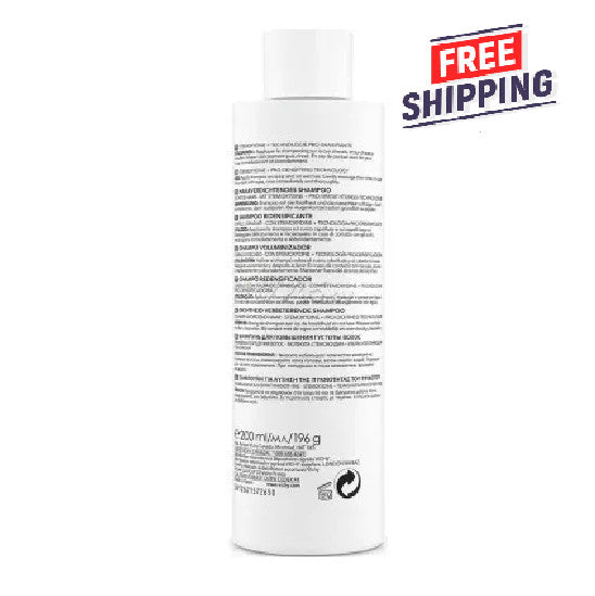 2 PACK Vichy Dercos Neogenic Redensifying Shampoo 200ml / 6.7oz