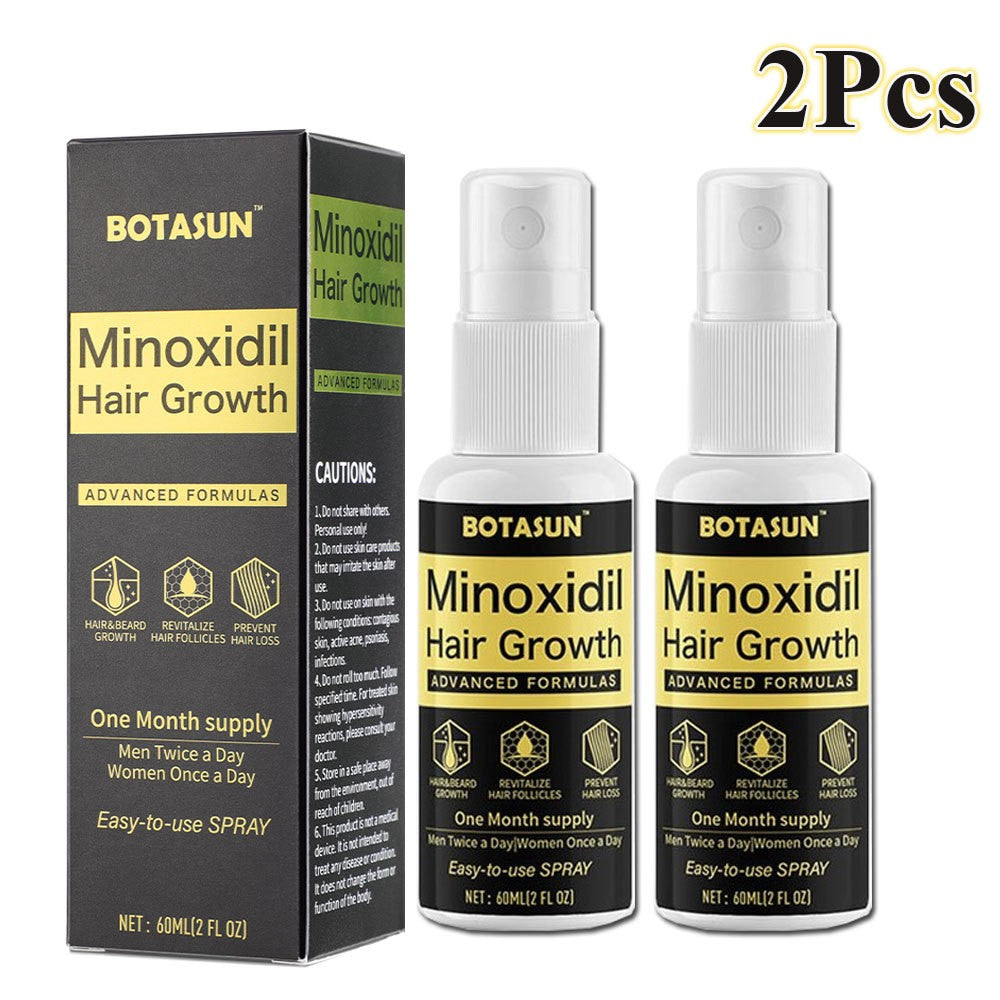 Minoxidil 5% Hair Regrowth Spray for Men - Fast Acting